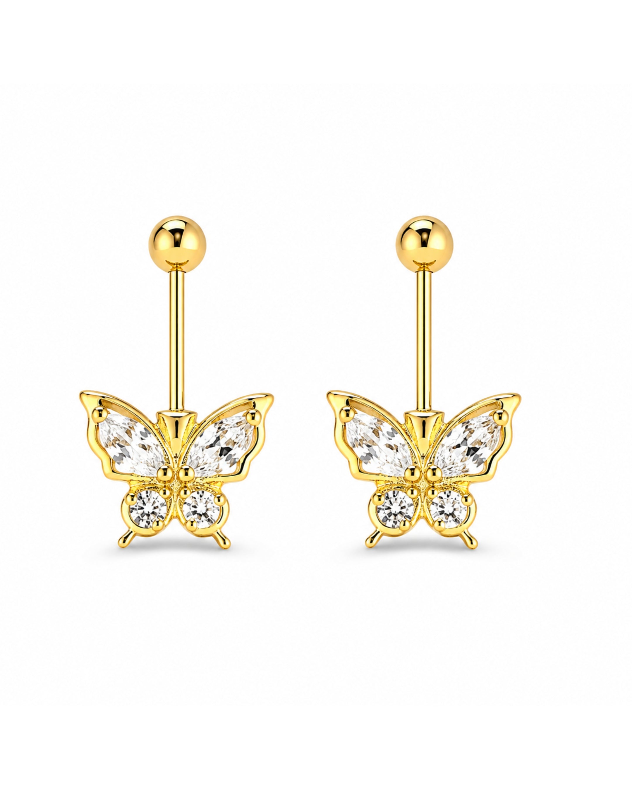 Butterfly Helix Earrings