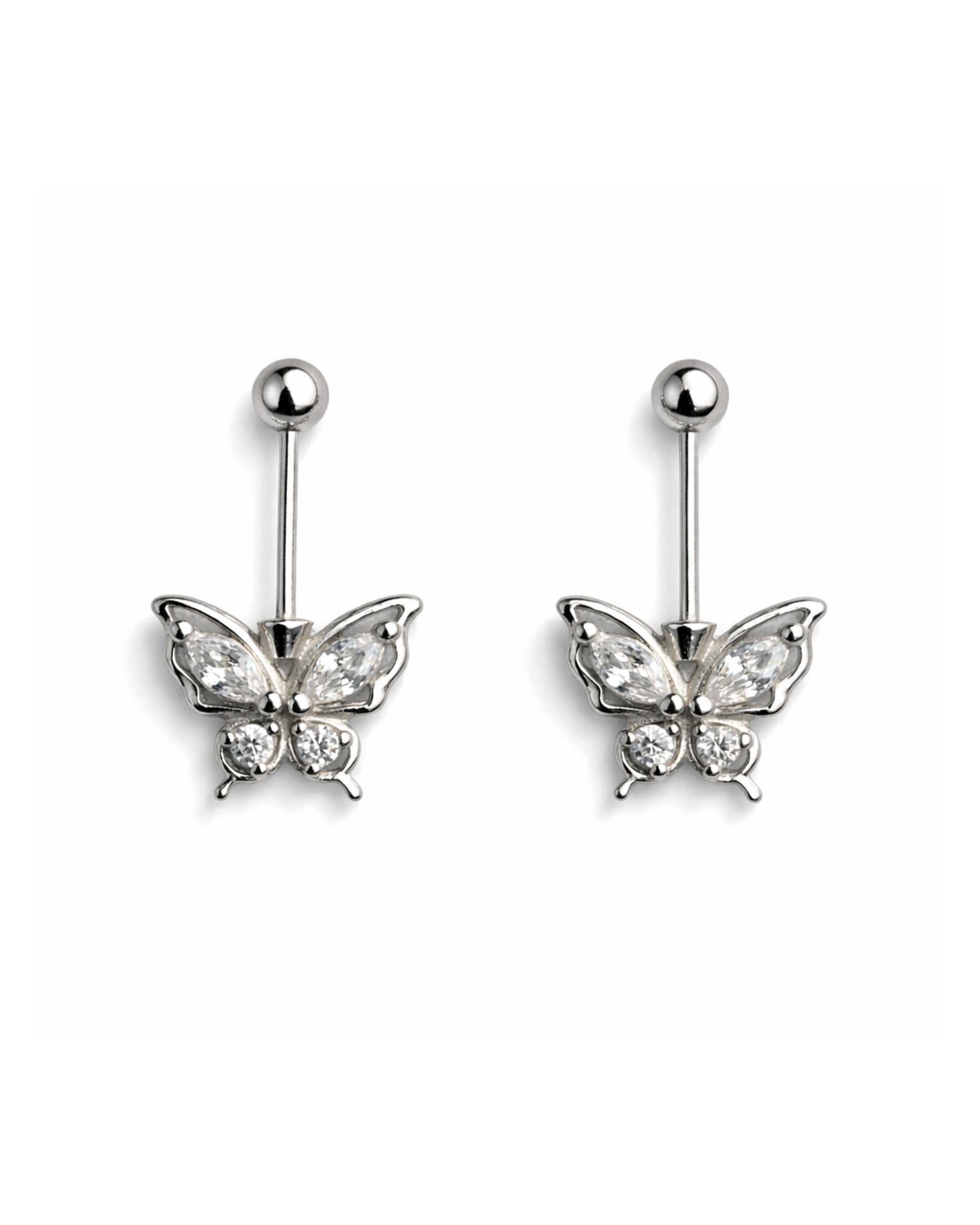 Butterfly Helix Earrings