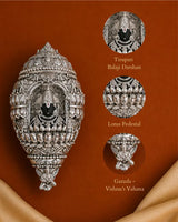 Tirupati Balaji Shankh – 999 Silver Plated