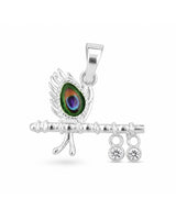 Morpankh Bansuri Charm Pendant