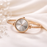 925 silver rose gold kada watch for women