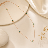 Emerald Whisper Chain