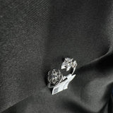 Ashi Floral Silver Ring	