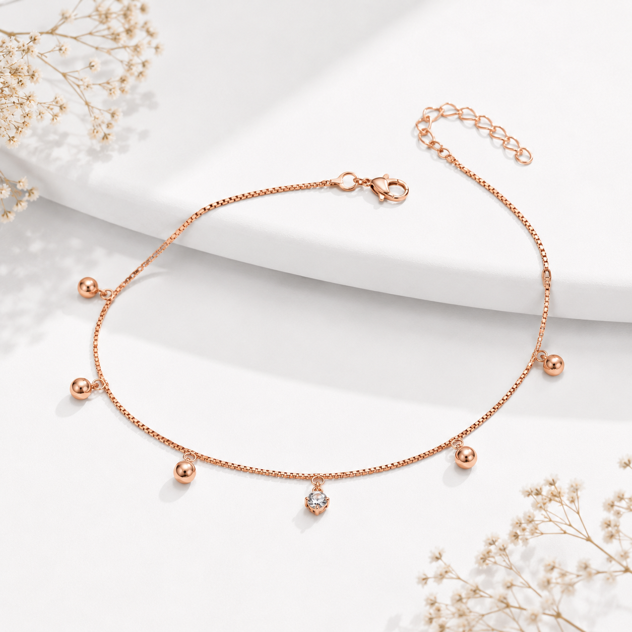 Tinkle Charm Single Anklet