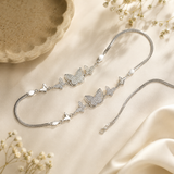 Wings of Grace Single Anklet
