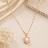 Pink Conch Bloom Pendant