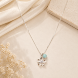 Larimar Blossom Pendant