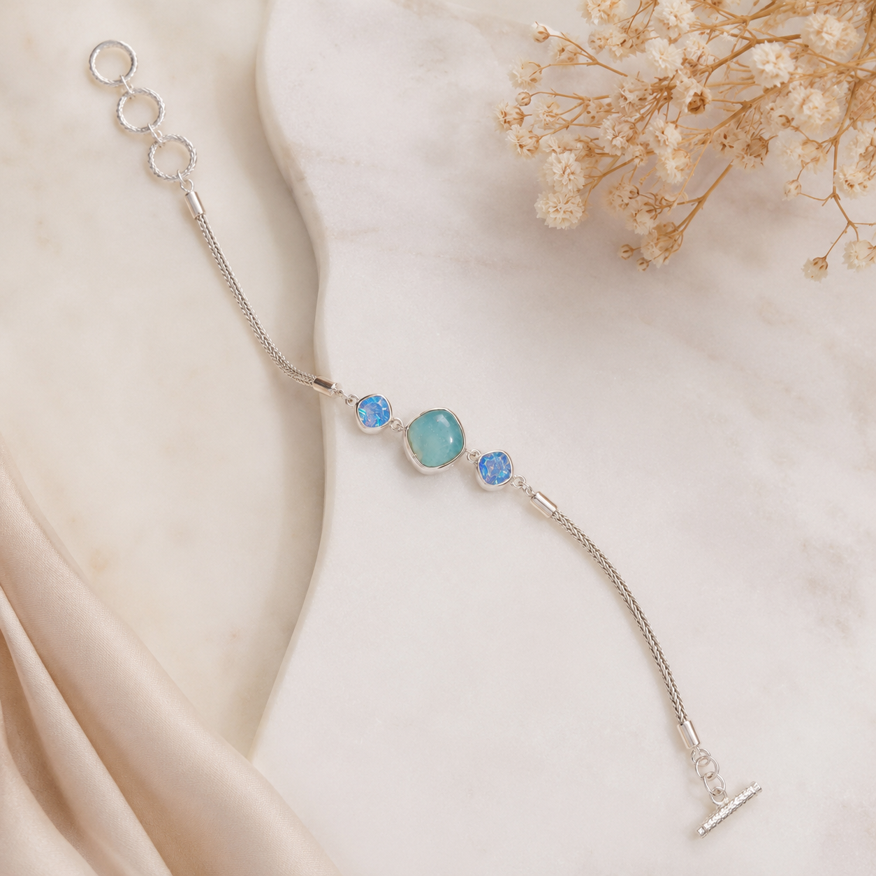 Larimar Glow Bracelet