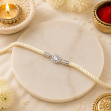 Classic Solitaire Band Rakhi