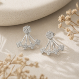 Floral Cuff Earrings