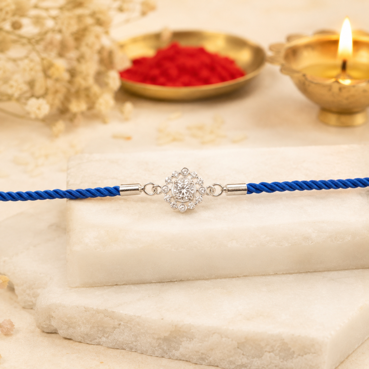 Solitaire Band Rakhi