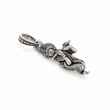 Shyam Murli Krishna Silver Pendant
