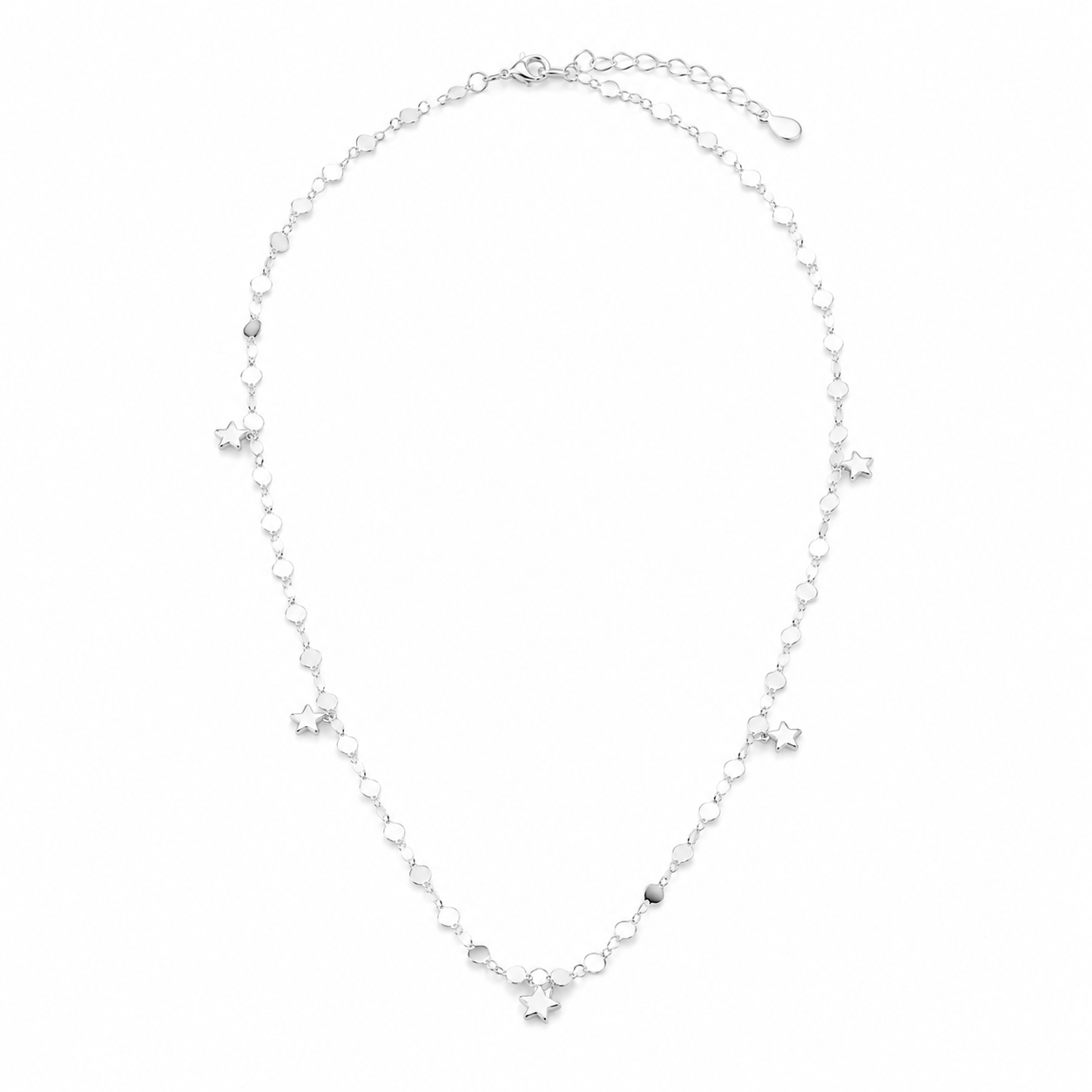 Starlit Charm Chain Necklace