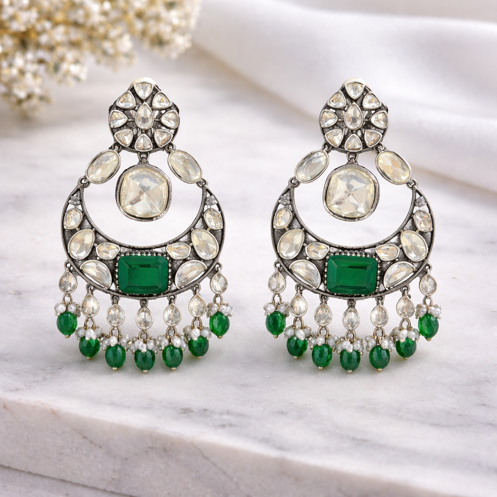 Maharani Polki Earrings
