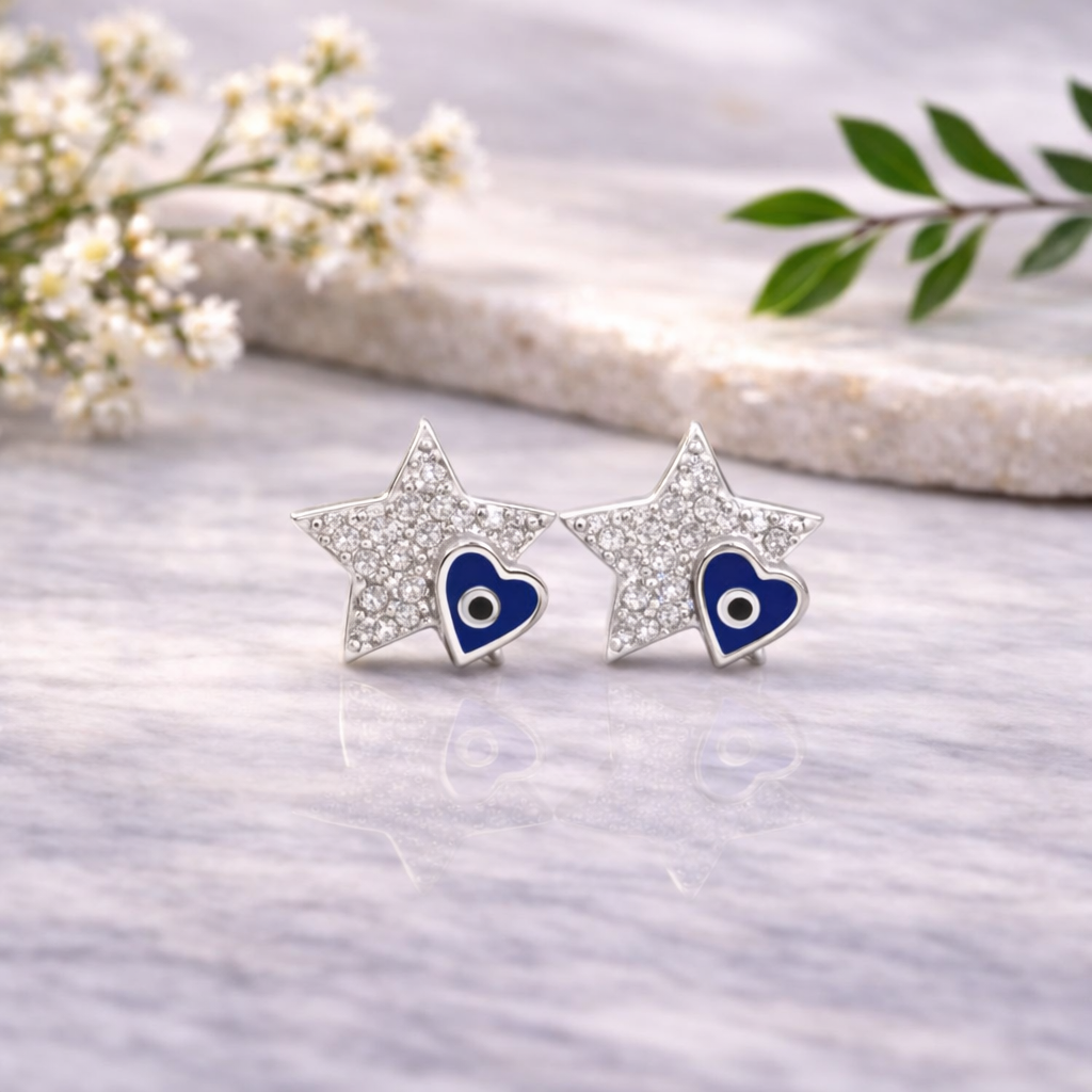 Twilight Evil Eye Earrings