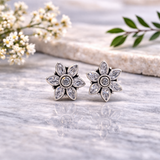 Pearl Petal Earrings