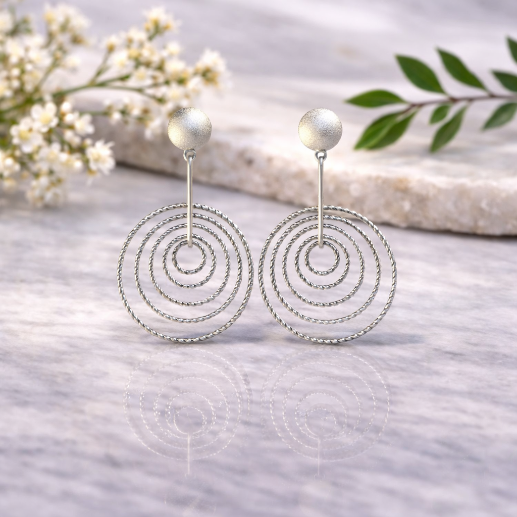 Dancing Hoop Earrings