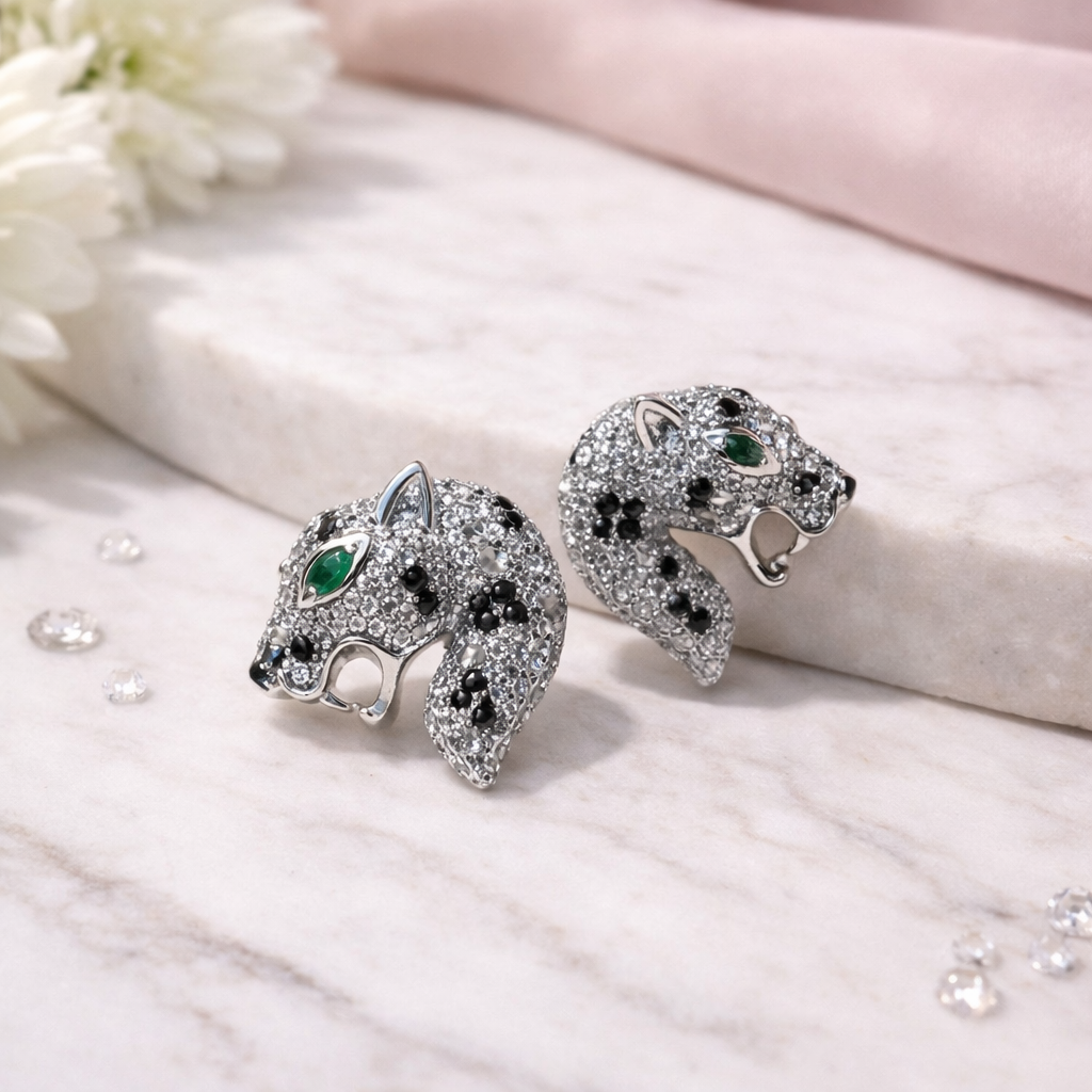 Wolf Earrings