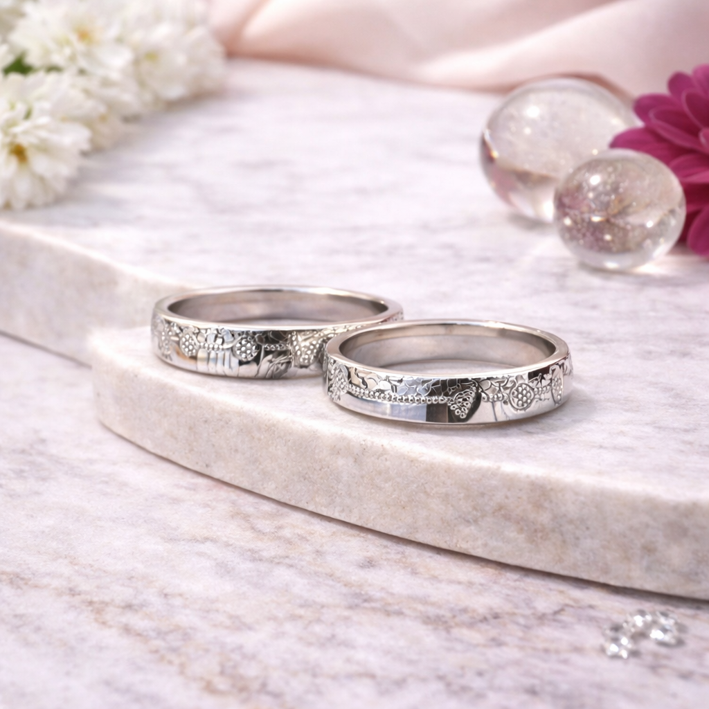 Soulmate Band Couple Rings