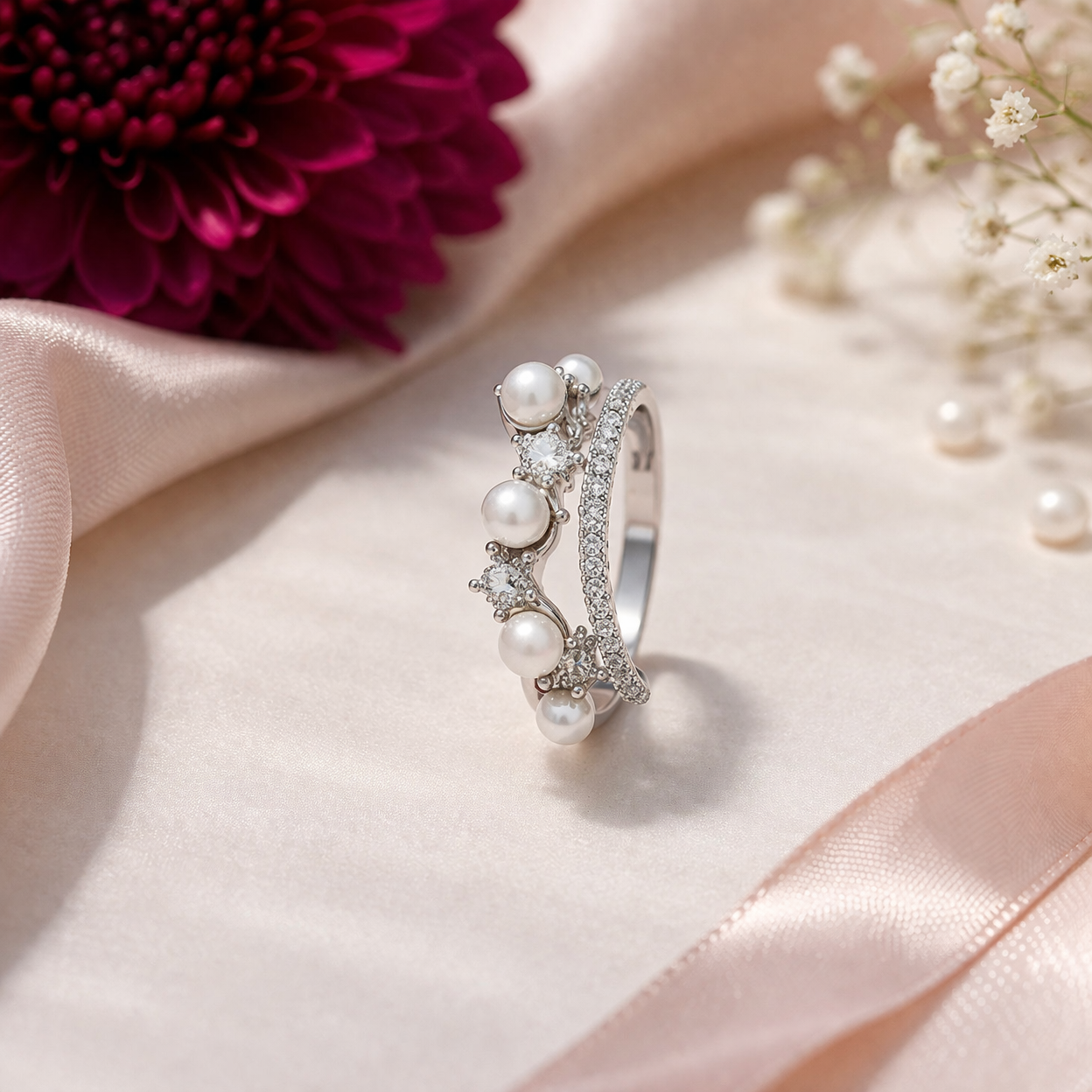 Pearl Promise Ring