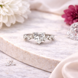 Mira Heart Ring