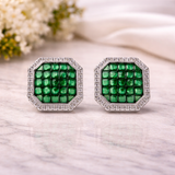 Emerald Dream Studs