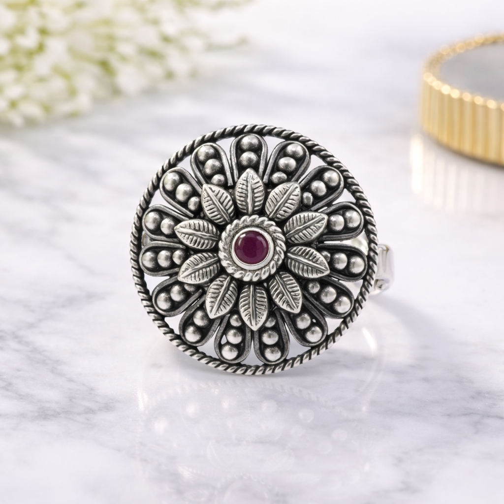  Kamal Ratna silver Ring