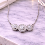 Crystal Drop Gem Pendant