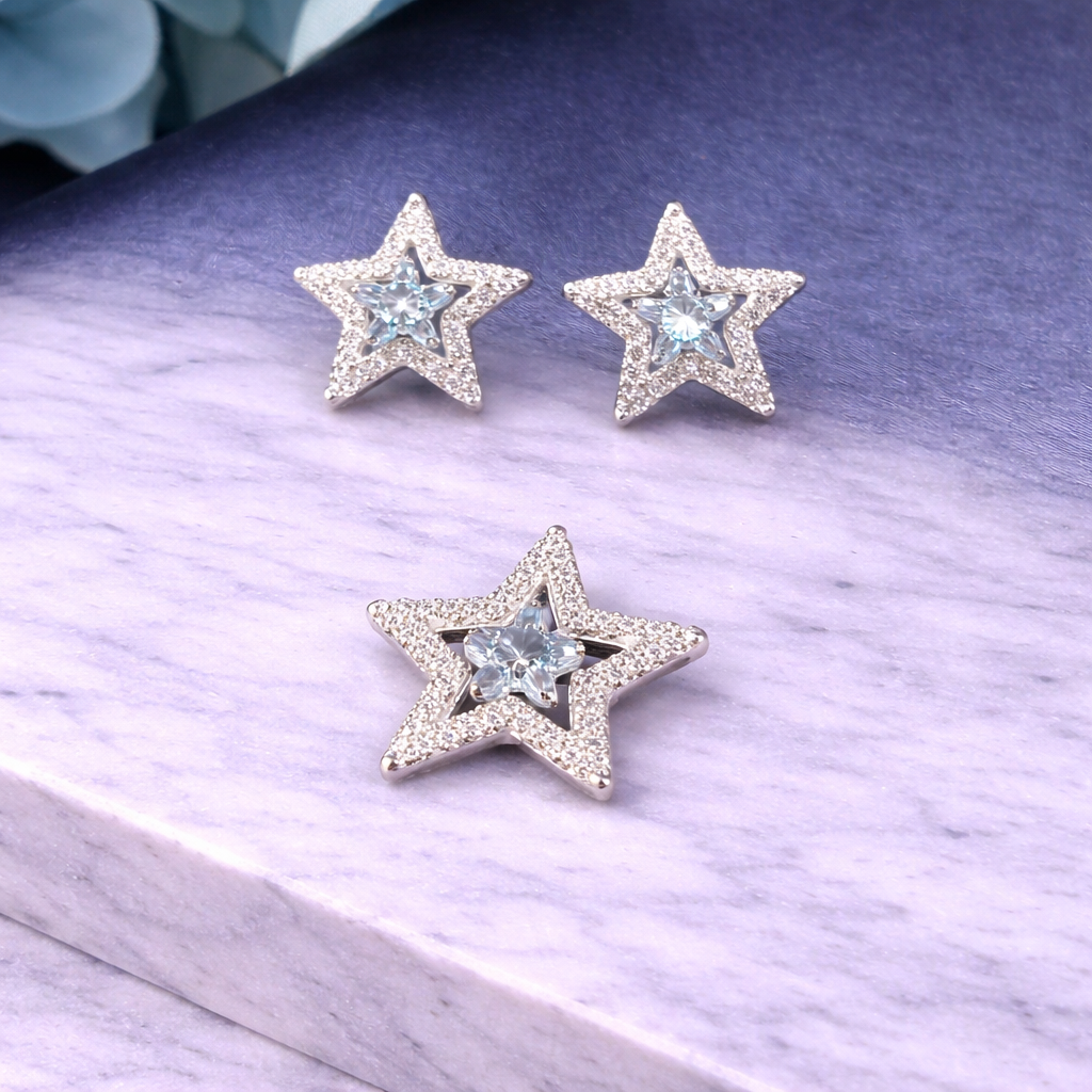 VelvetShine Pendant Set