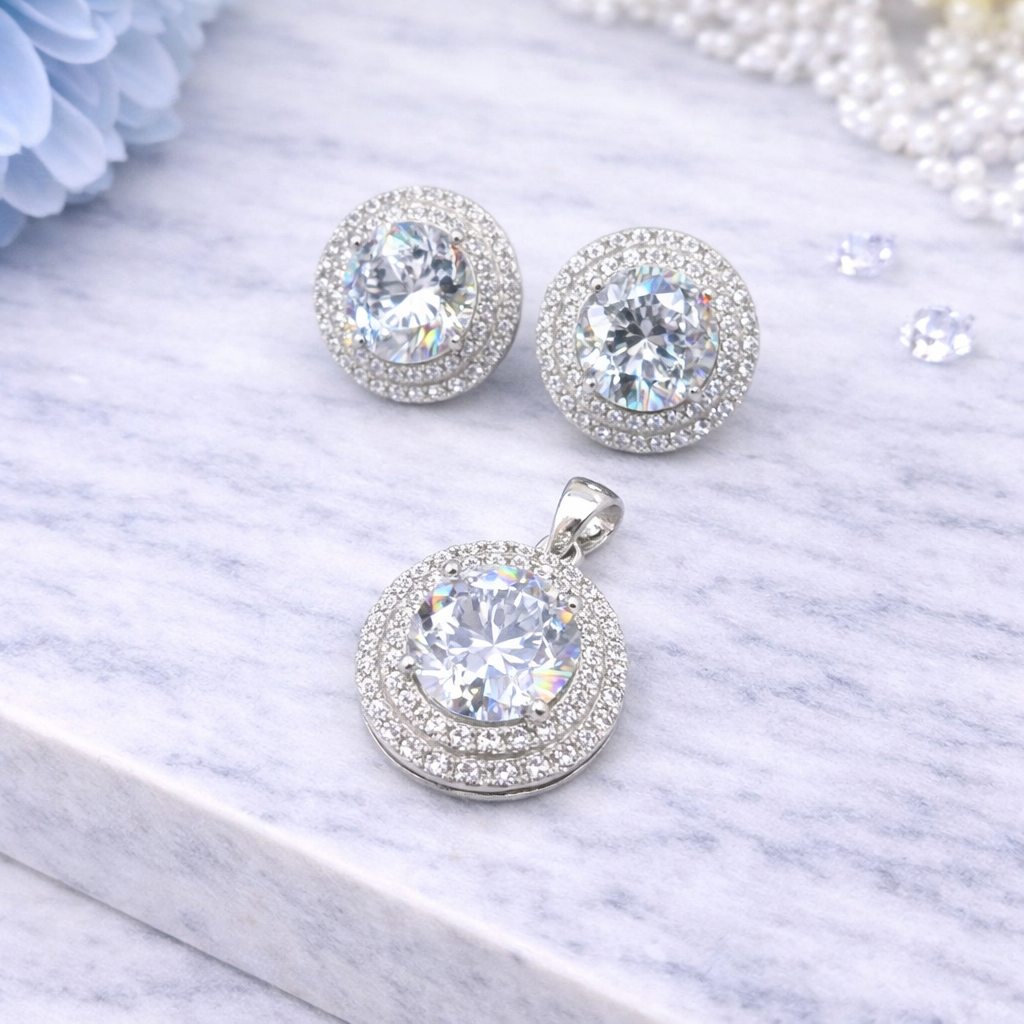 Radiant Flare Pendant Set