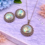 Myra Marcasite Pendant Set