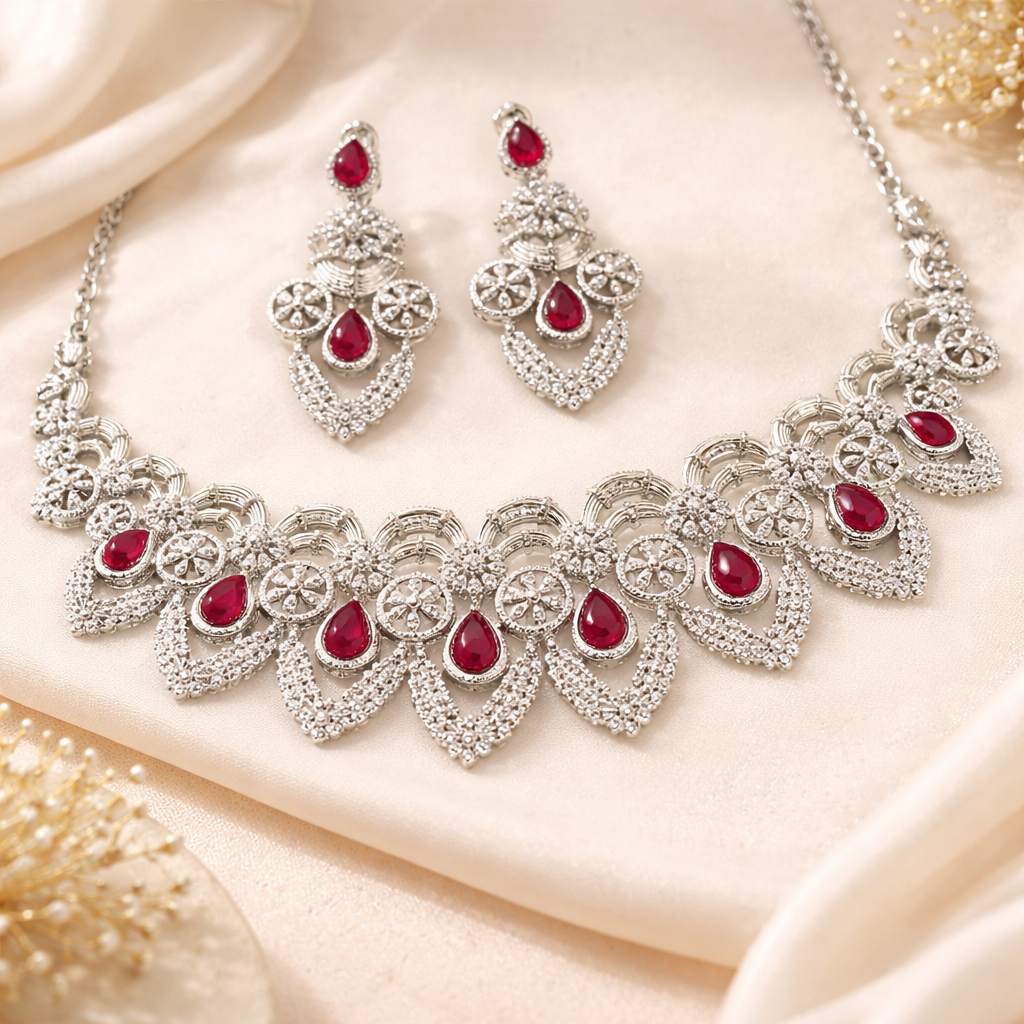 Queen's Flame Necklace