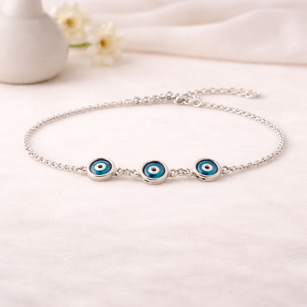 Grace Evil Eye Anklet