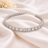 Aurora Snow Gleam Tennis Bracelet