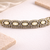 Saanvi Polki Gold Polish Bracelet