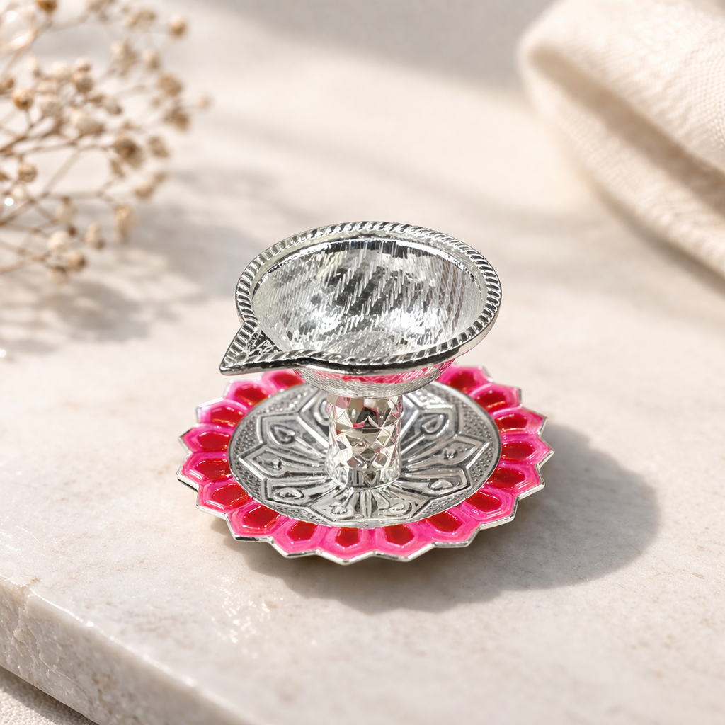 Pink Meena Diya