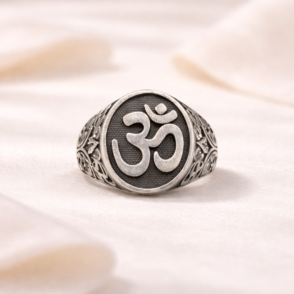 Spiritual Om Ring