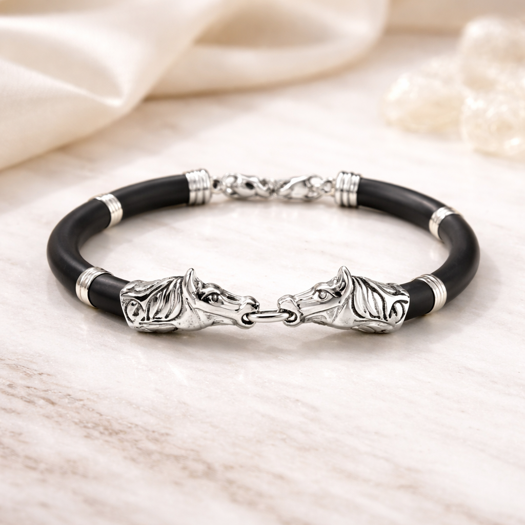 Twin Stallions Bracelet