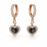 Hanging Cupid Heart Earrings