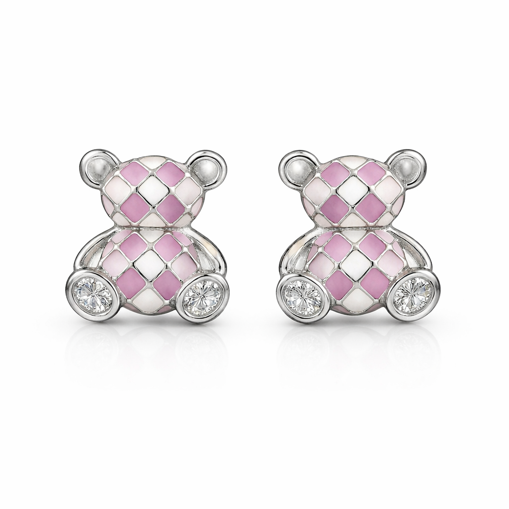 Teddy Earrings Studs