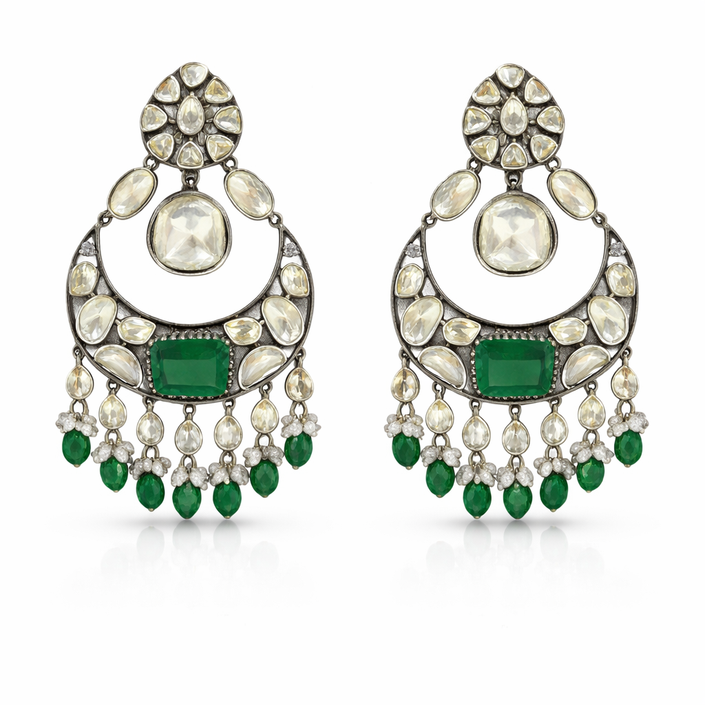 Maharani Polki Earrings