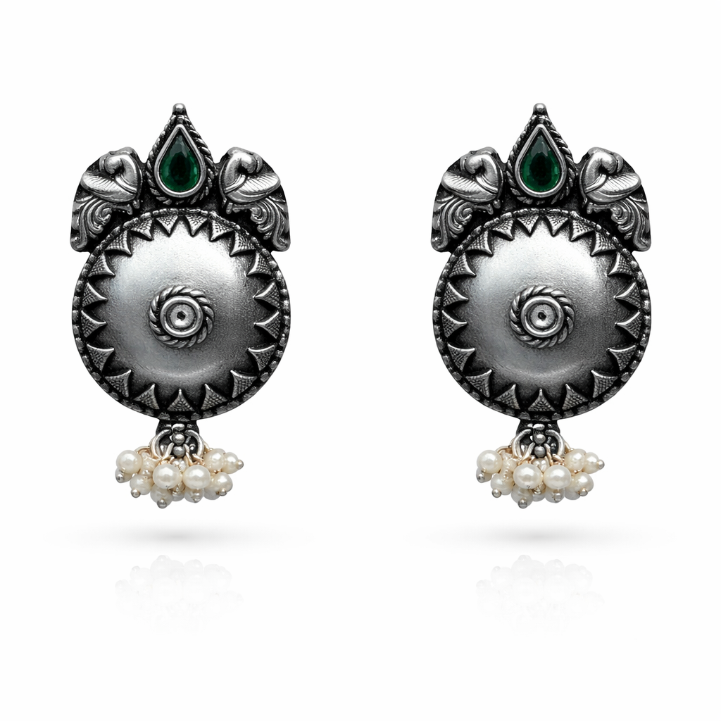 Silver Dusk Earrings