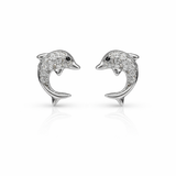 Dolphin Dance Studs