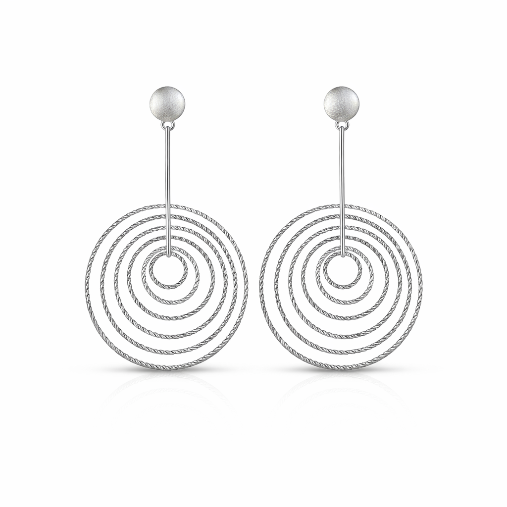 Dancing Hoop Earrings