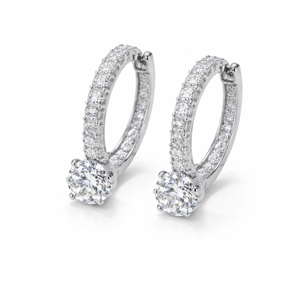 Opaline Hoops Earrings