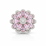 Meher Pink Floral Ring