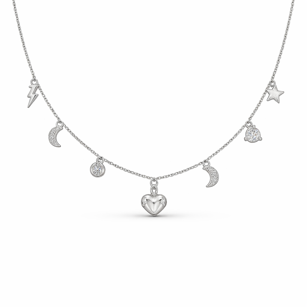 Frosted Chain Frosted Charms Chain – House Of Janya