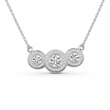 Crystal Drop Gem Pendant