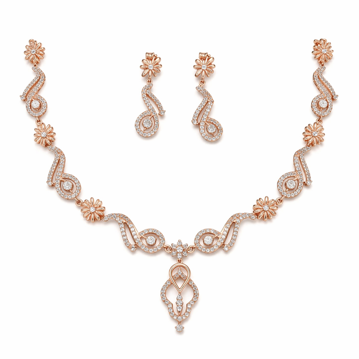 Rhea Necklace Set