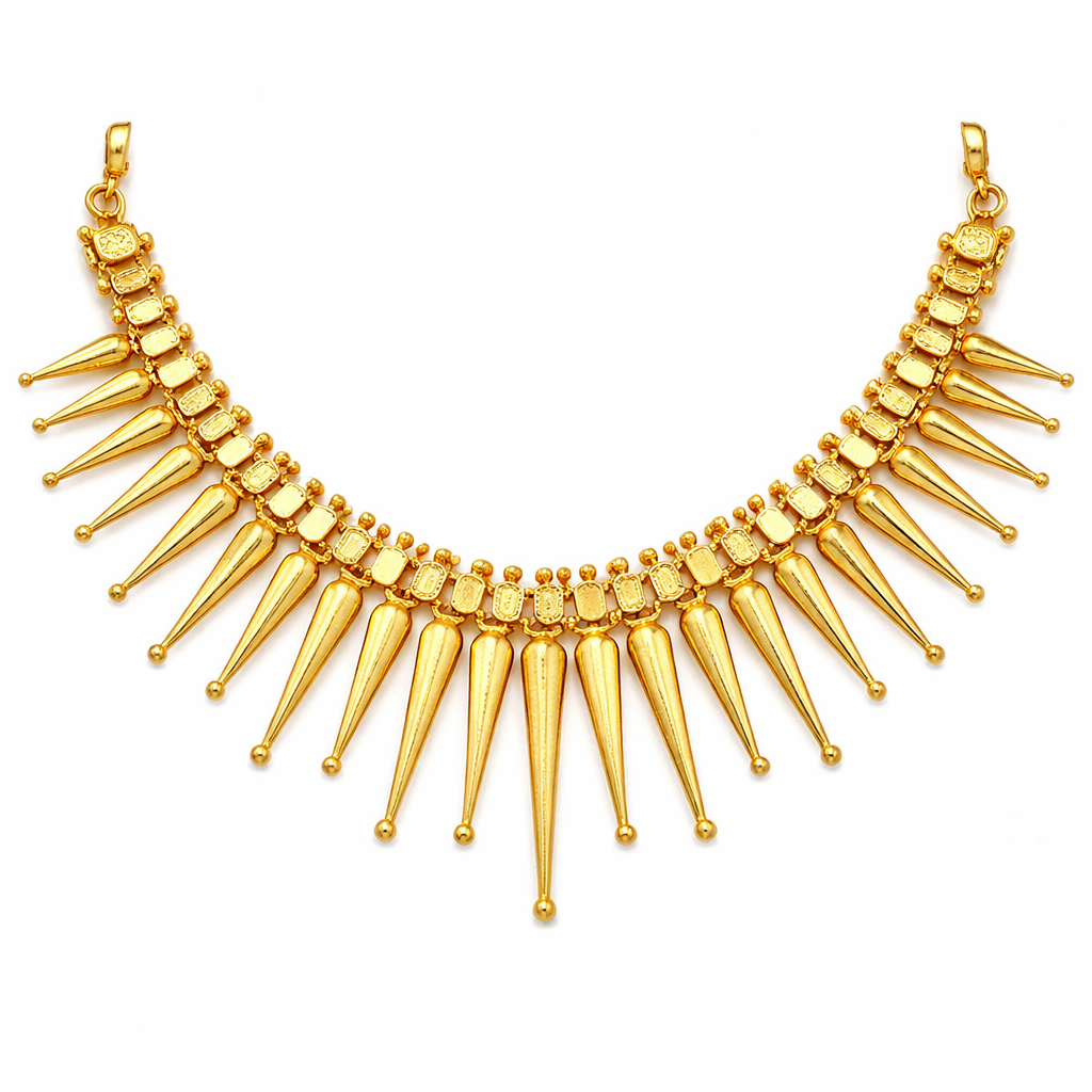 Zarreen Gold Polish Necklace